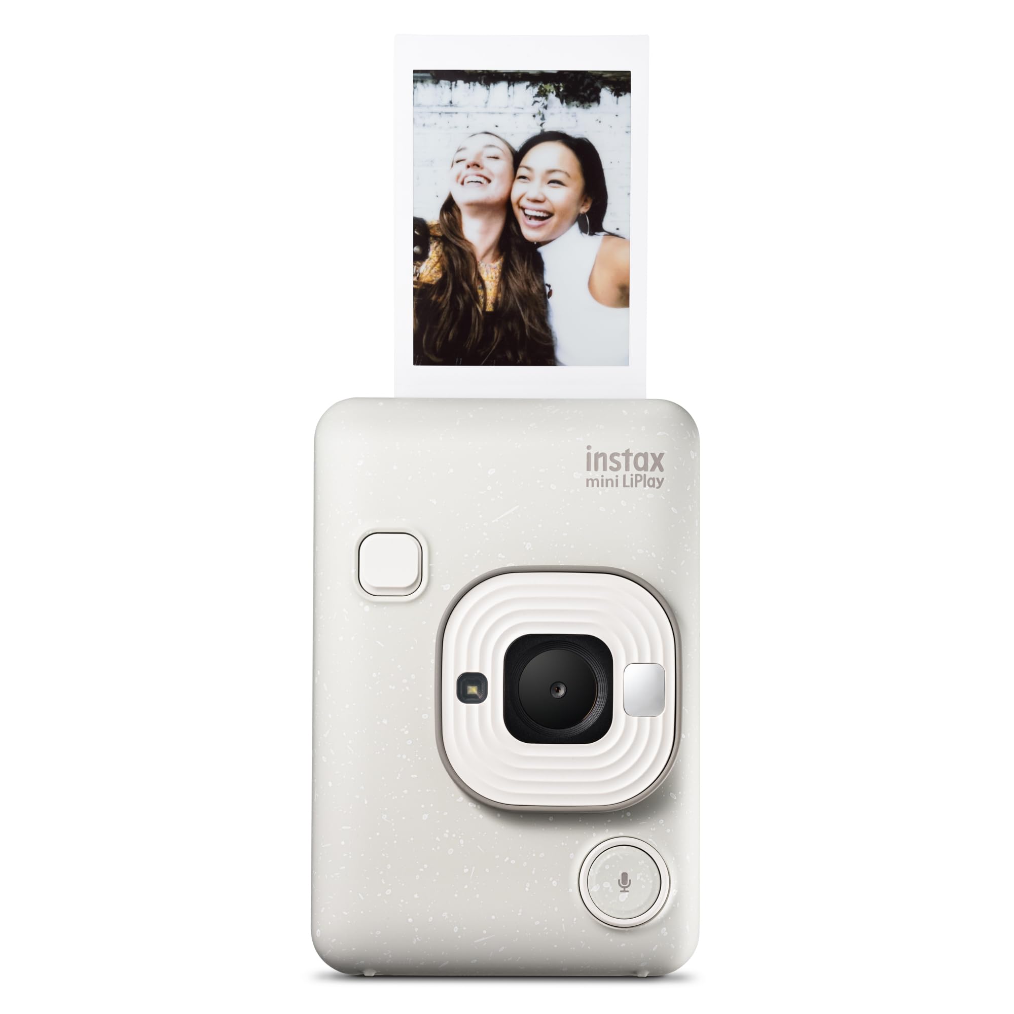Câmera Fujifilm Instax Mini Liplay Hybrid Misty White - Carrefour