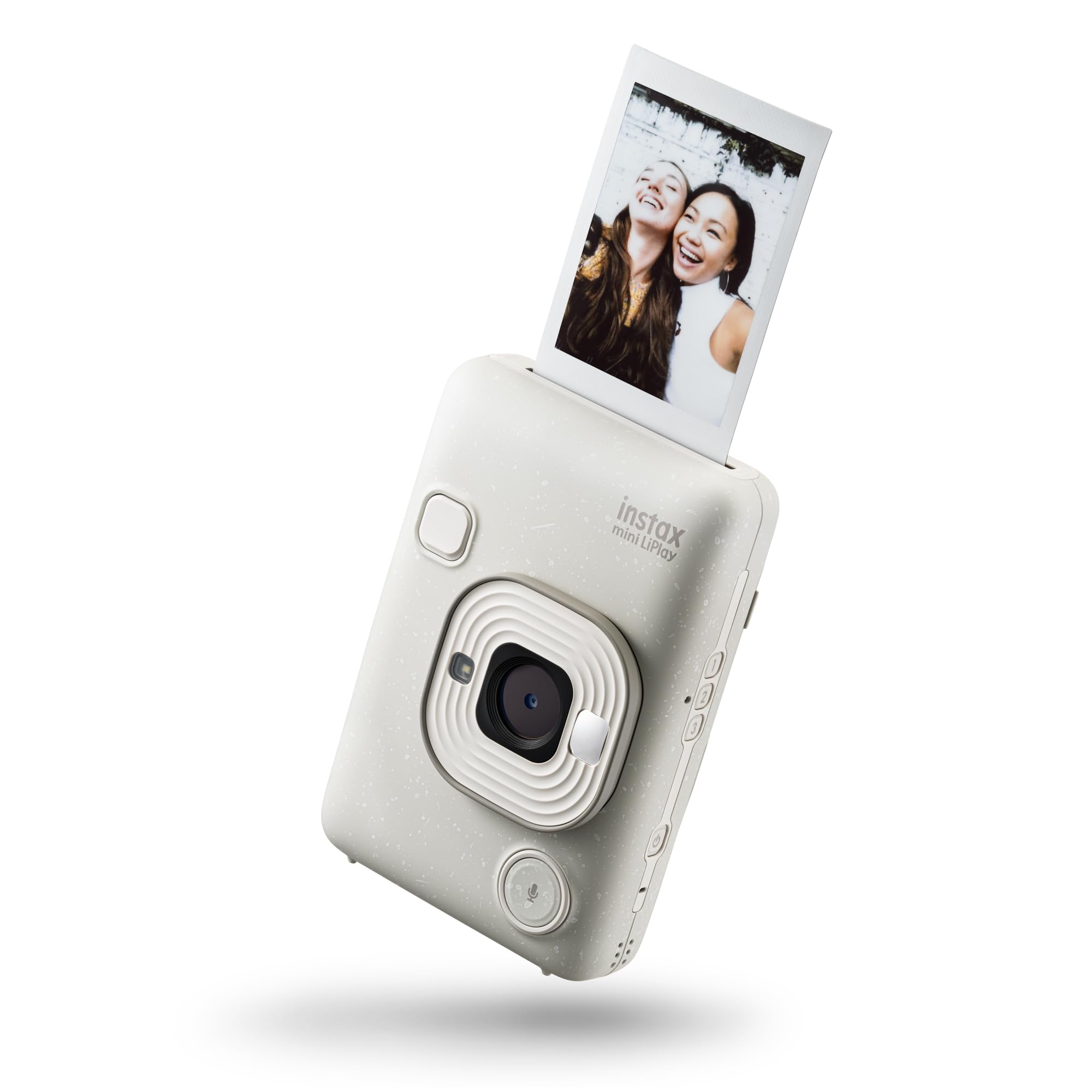 Câmera Fujifilm Instax Mini Liplay Hybrid Misty White - Carrefour