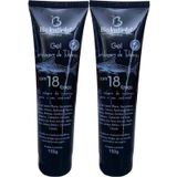 Kit Com 2 Gel Cartilagem De Tubarão Com 18 Ervas 150G