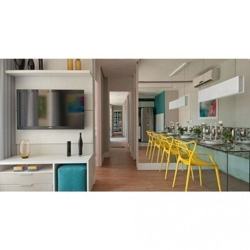 Kit 4 Cadeiras Allegra Rivatti Amarelo - imagem 3