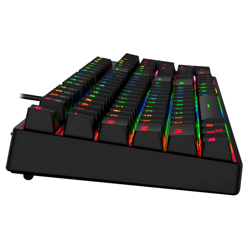 Teclado Gamer Mecânico Redragon K582rgb Surara Usb / Rgb / Inglês - Preto - imagem 3