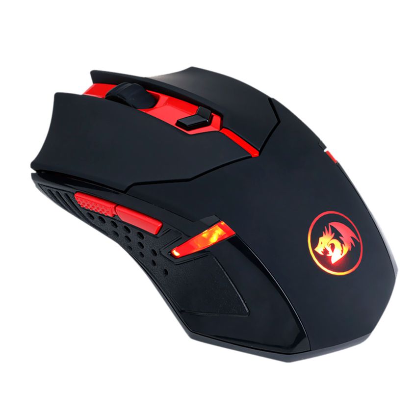 Mouse Gamer Redragon M601wl-ba Wireless / Led - Preto + Mousepad - imagem 3