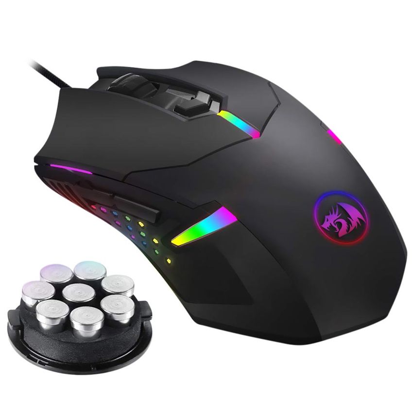 Mouse Gamer Redragon M601 Centrophorus2 Usb / Rgb - Preto - imagem 4