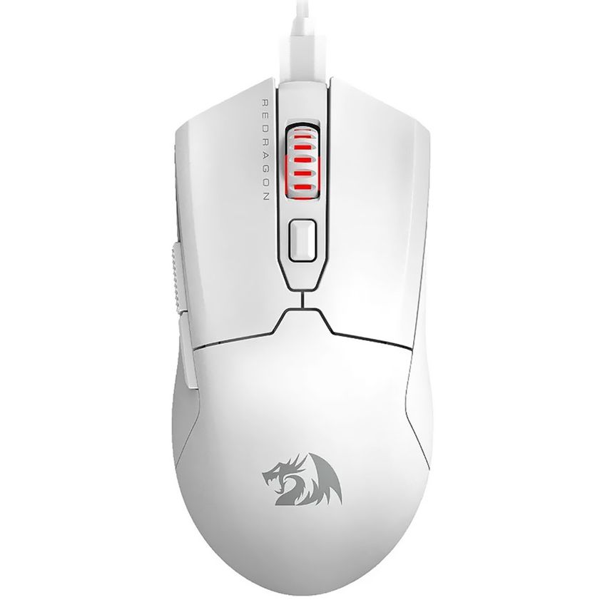 Mouse Gamer Redragon M995w Fyzu Usb - Branco - imagem 3