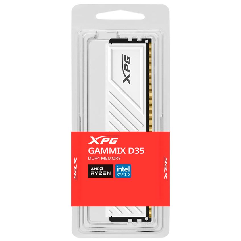 Memória Ram Adata Xpg Gammix D35 Ddr4 8gb 3200mhz - Branco (ax4u32008g16a-swhd35) - imagem 3