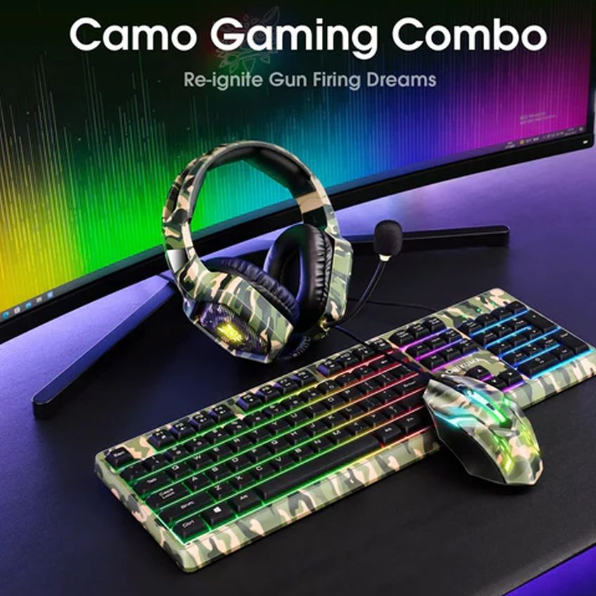 Teclado Usb Gamer Tecrado Para Computador Iluminado Com Led - imagem 4