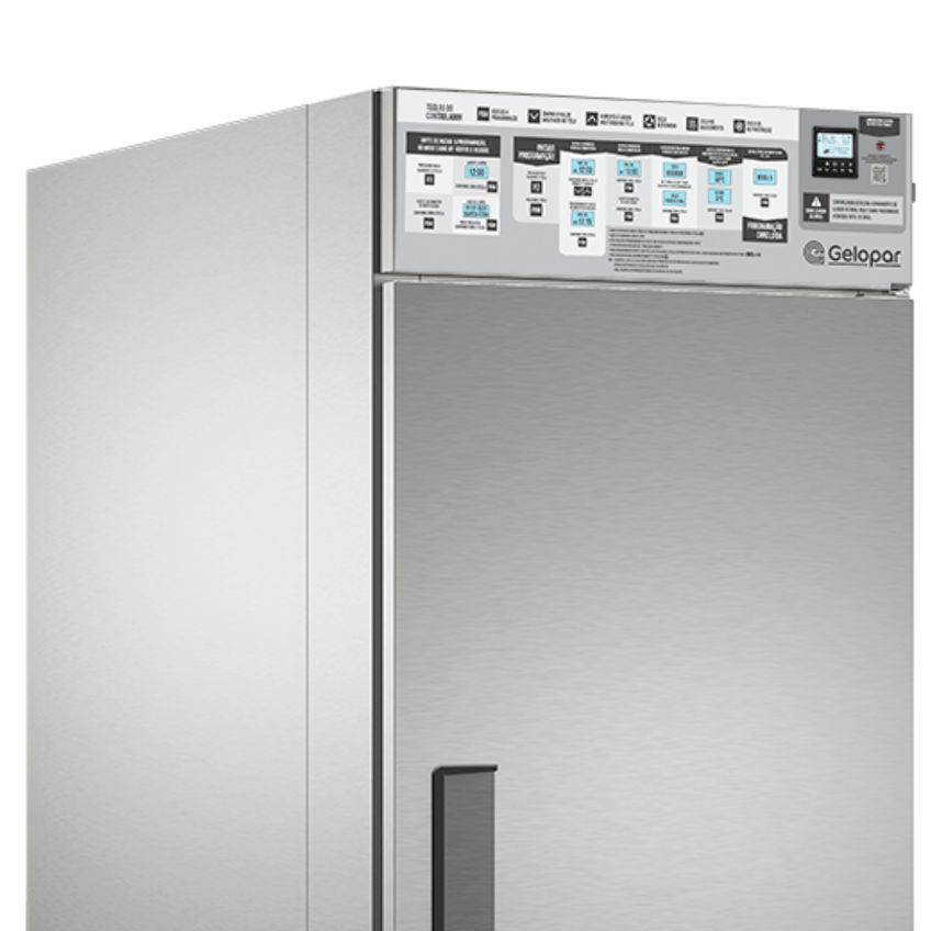 Câmara Climática Fermentadora Inox 40 Bandejas 58x70 Gctp-40ai Gelopar 220v Gelopar - imagem 3