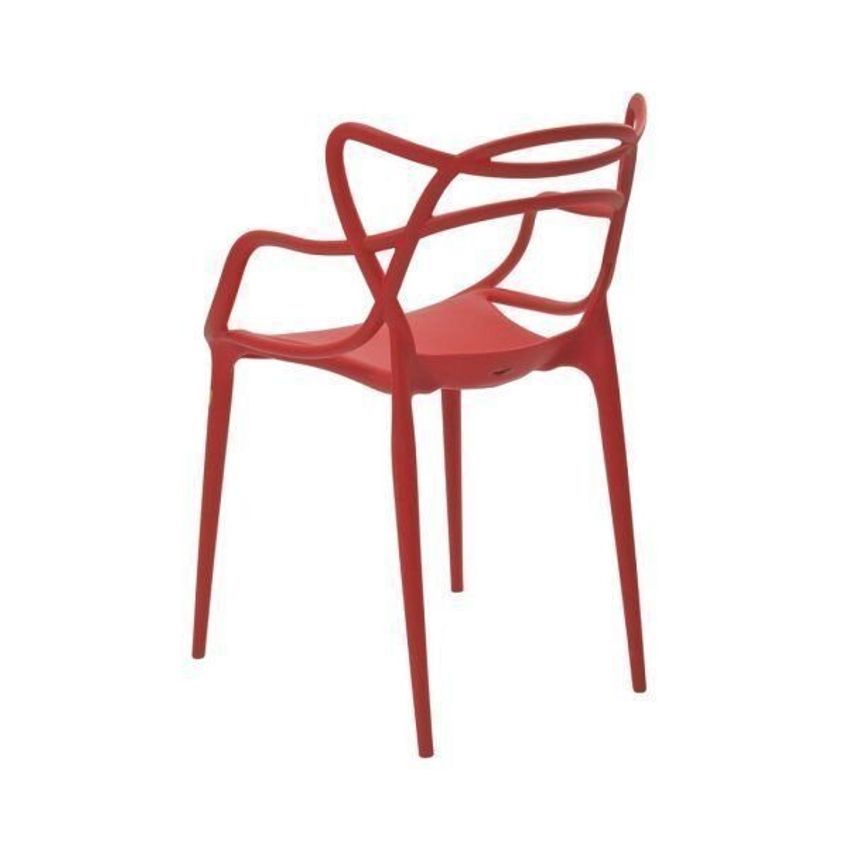 Kit 4 Cadeiras Allegra Rivatti Vermelho - imagem 2