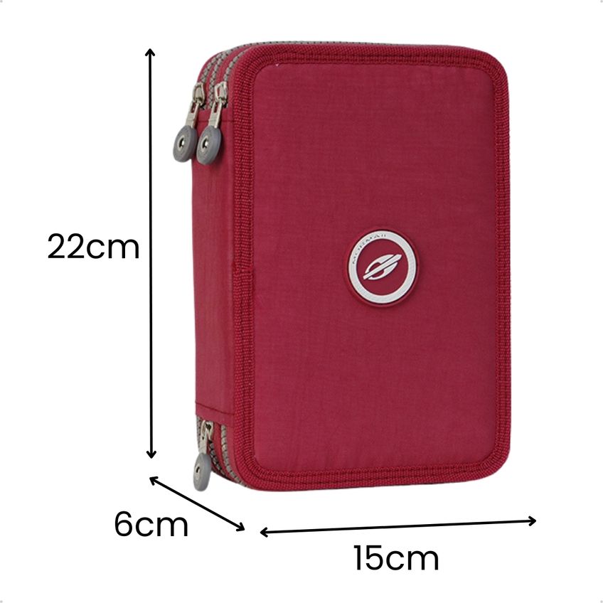 Estojo Porta Objetos Casual Mormaii 2L Durável Leve - Vermelho - imagem 5