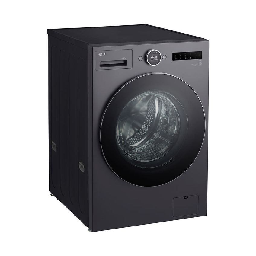 Lava E Seca Smart LG NT 18kg Black Inox IA Aidd 2.0 WD18GNTS6B - imagem 2