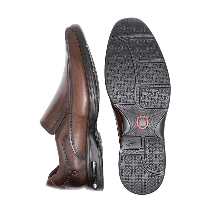 Sapato Democrata Smart Comf Air Spot Ref 448027-4 Tabaco 037 - imagem 3