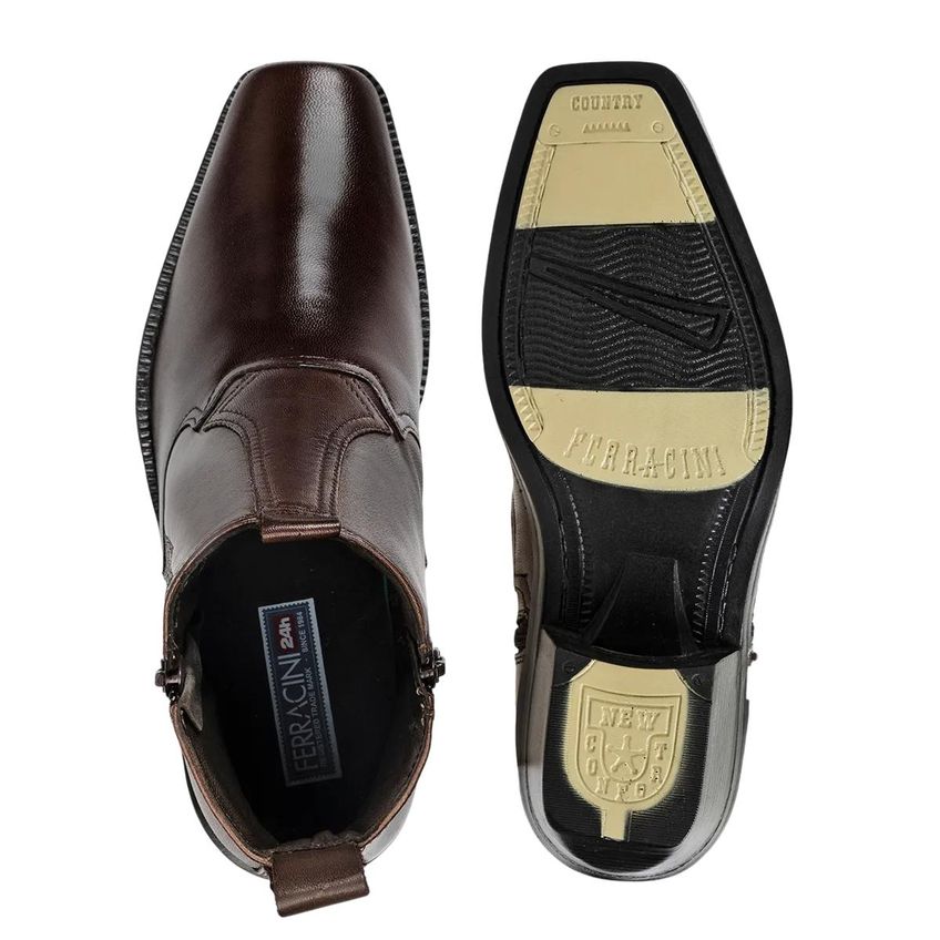 Bota Ferracini New Country Ref 8907-115g Tabaco 041 - imagem 3