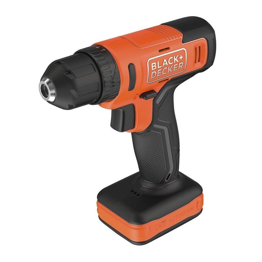 Furadeira/parafusadeira De Impacto Black & Decker - Bcd712vhd-br, 3/8", 12v, 17 Acessórios, Bivolt - imagem 4