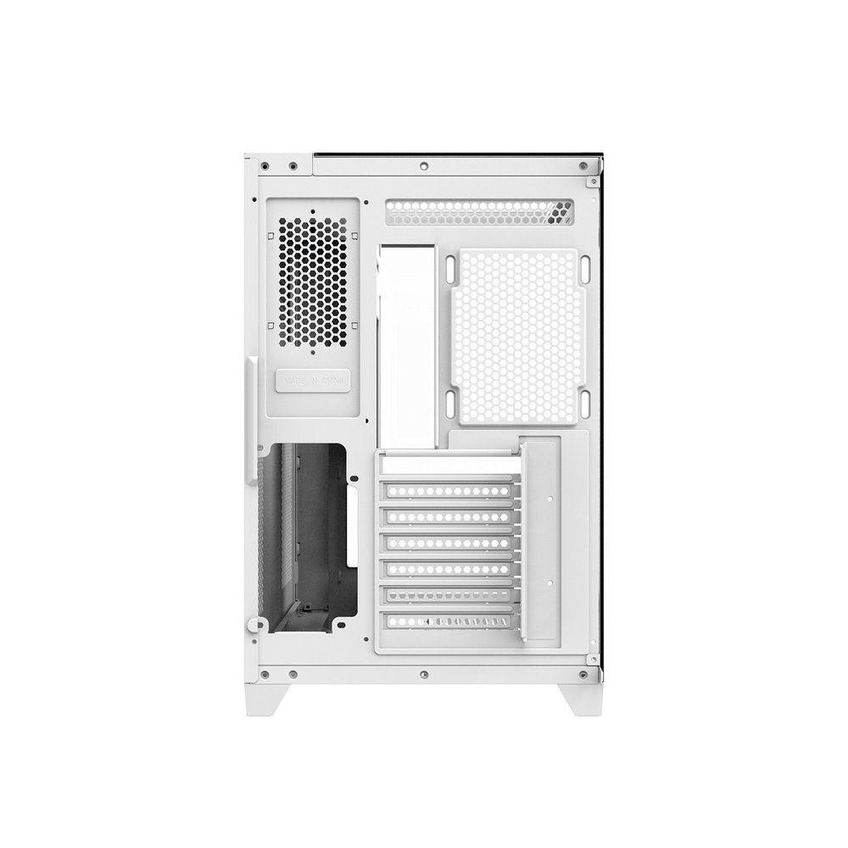 Gabinete Gamer Max White Ghost Mid Tower ATX Vidro Temperado Com 7 Fans Branco PCYes - imagem 5