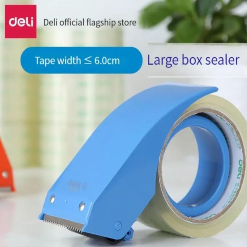 Aplicador Para Fita Adesiva Até 5cm Com Cortador Manual Preto Yeet - imagem 3