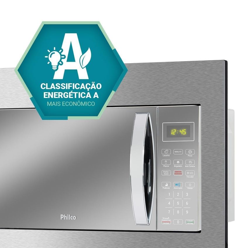 Microondas De Embutir Philco Pmb30e 28l Inox - imagem 4