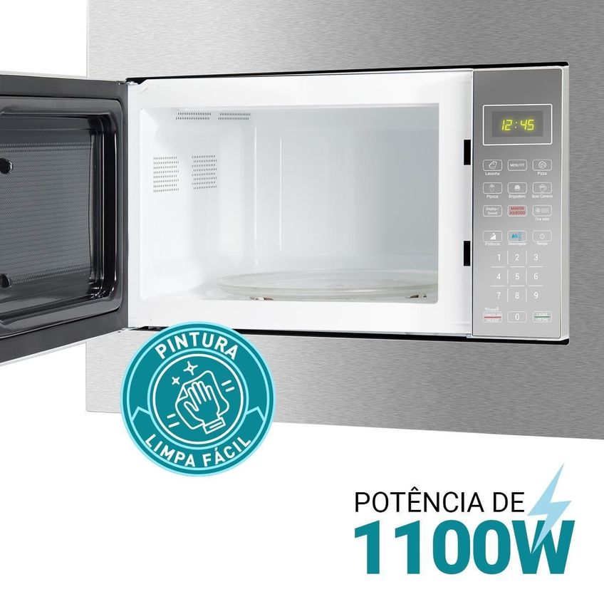 Microondas De Embutir Philco Pmb30e 28l Inox - imagem 5
