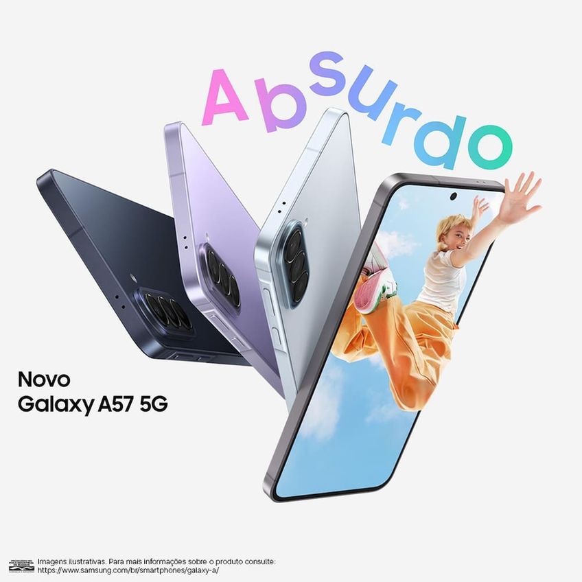 Smartphone Samsung Galaxy A57 5G Tela 6.7 128GB Galaxy Fit 3 - imagem 4