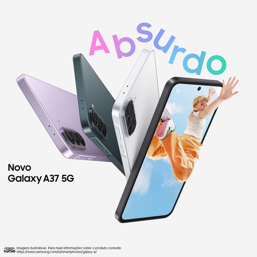 Smartphone Samsung Galaxy A37 5G Tela 6.7 256GB Galaxy Fit 3 - imagem 4
