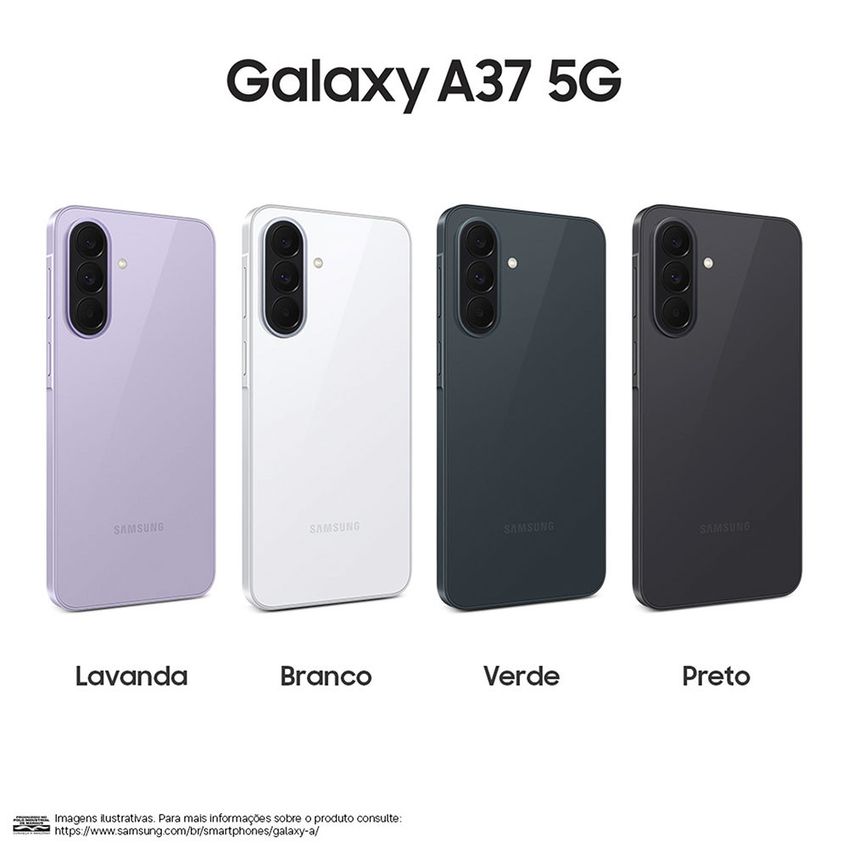 Smartphone Samsung Galaxy A37 5G Tela 6.7 256GB + Galaxy Fit 3 - imagem 3