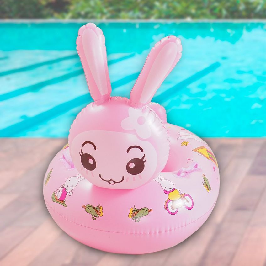 Boia Animais Para Criança 50x80cm Rosa - imagem 3