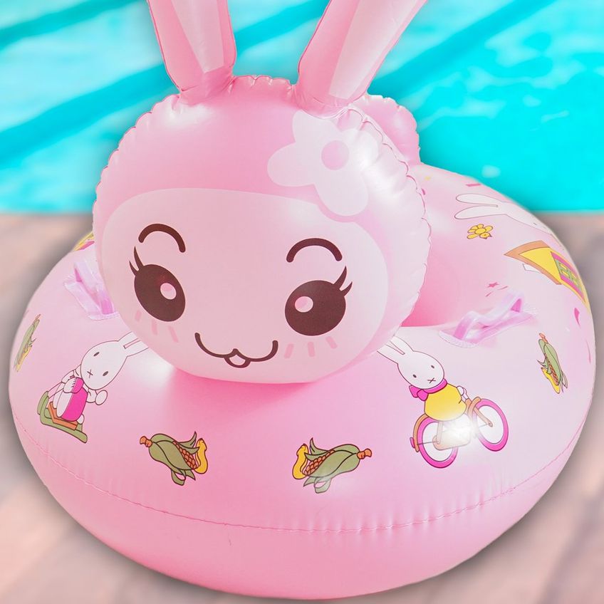 Boia Animais Para Criança 50x80cm Rosa - imagem 4