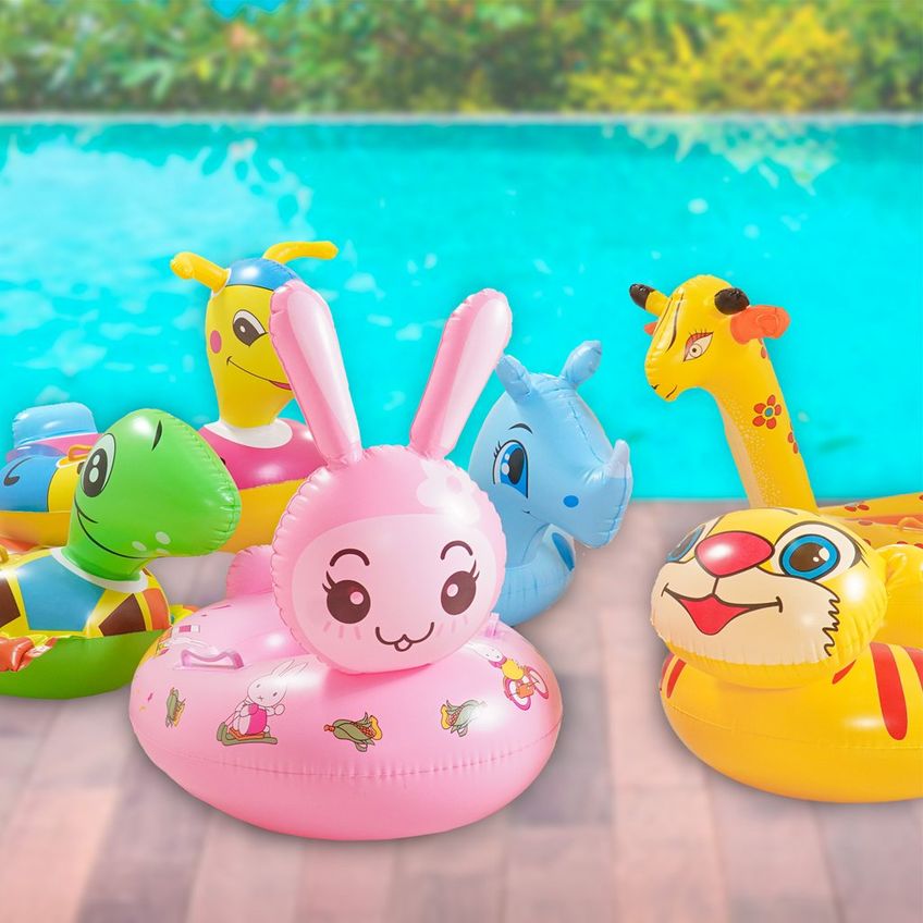 Boia Animais Para Criança 50x80cm Rosa - imagem 5