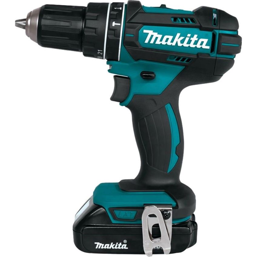 Parafusadeira Furadeira 18v Com Bateria E Carregador Aspirador De Pó 18v Kit DHP482 DCL Makita - imagem 2