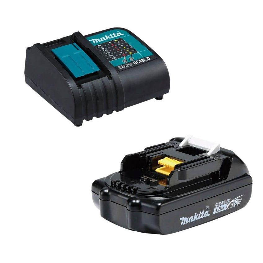 Parafusadeira Furadeira 18v Com Bateria E Carregador Aspirador De Pó 18v Kit DHP482 DCL Makita - imagem 3