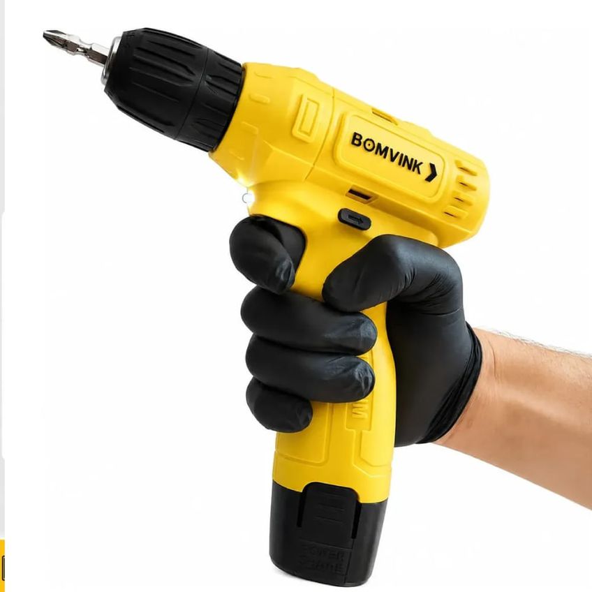 Parafusadeira 1 Bateria 12 Volts 1,3ah 10mm Bom-9914 Bomvink - imagem 3