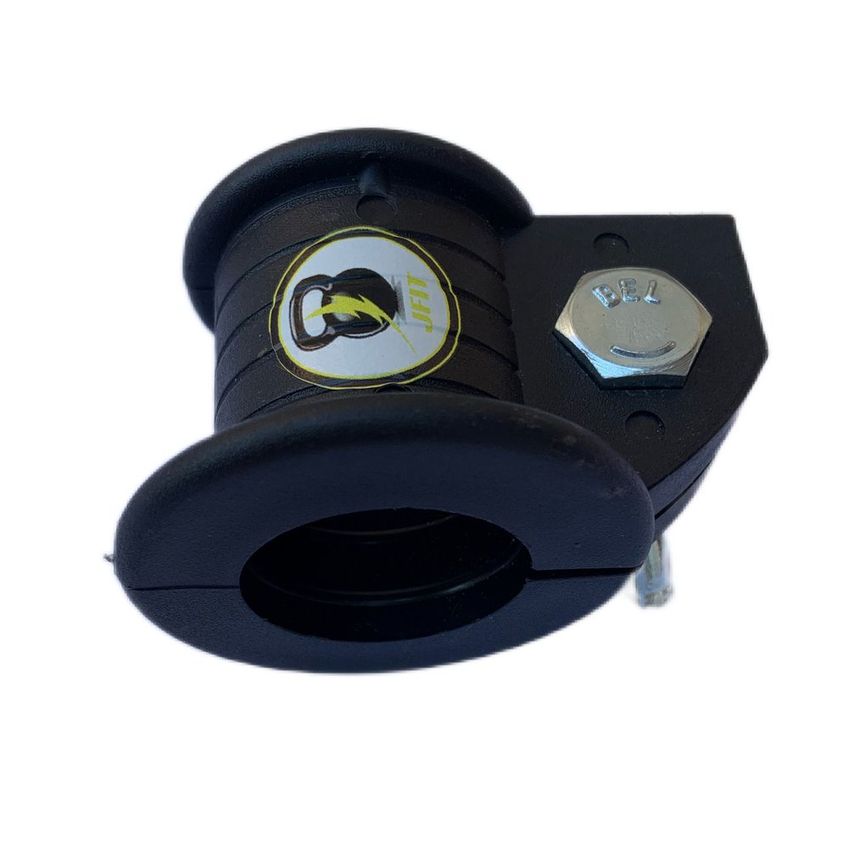 100 Presilha Injetada 25mm Barra Pump Academia Musculacao Trava Pesos Bloqueador Jfit - imagem 3