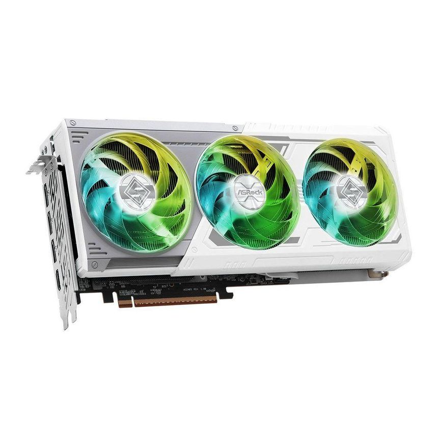 Placa de Vídeo Asrock RX 9070 Steel Legend OC 16GB GDDR6 com Saídas HDMI 2.1b e Displayport 2.1a - imagem 4