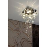 LUSTRE PARA SALA EM CRISTAIS K9 DE 30MM E 70CM DE ALTURA