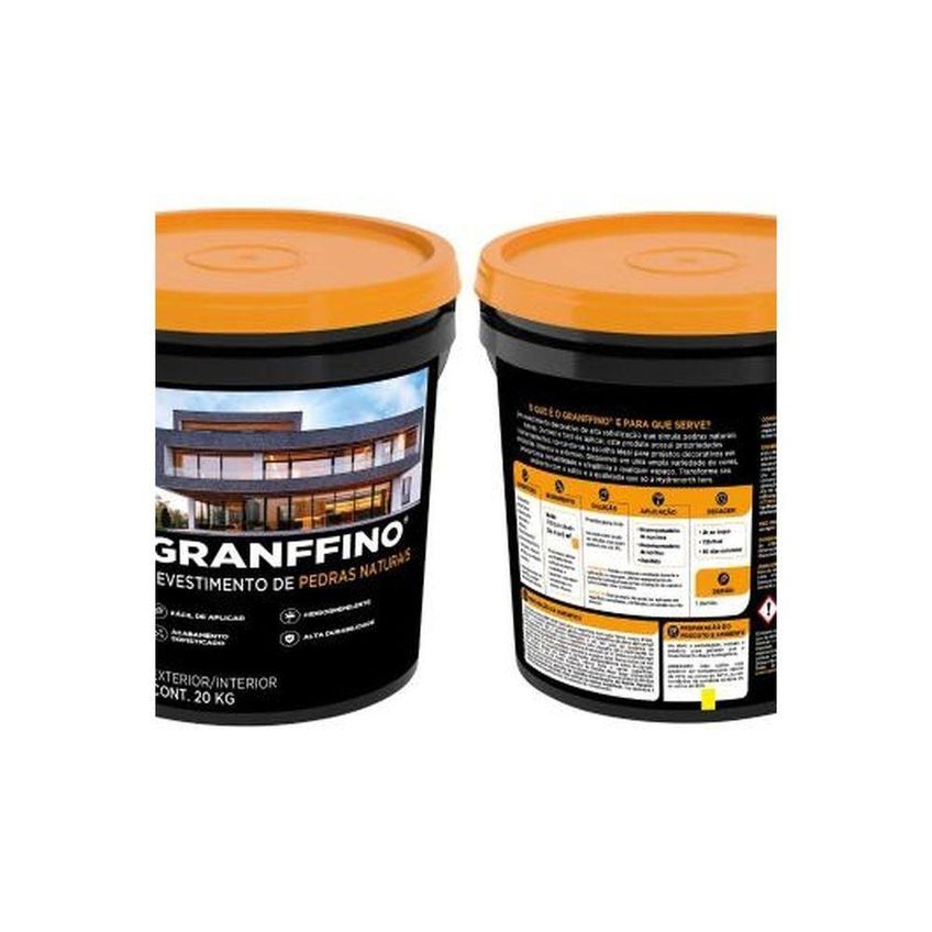 Pedras Naturais Granffino Preto Ônix Com Coloração Intensa Em Balde 20kg Hydronorth - imagem 4