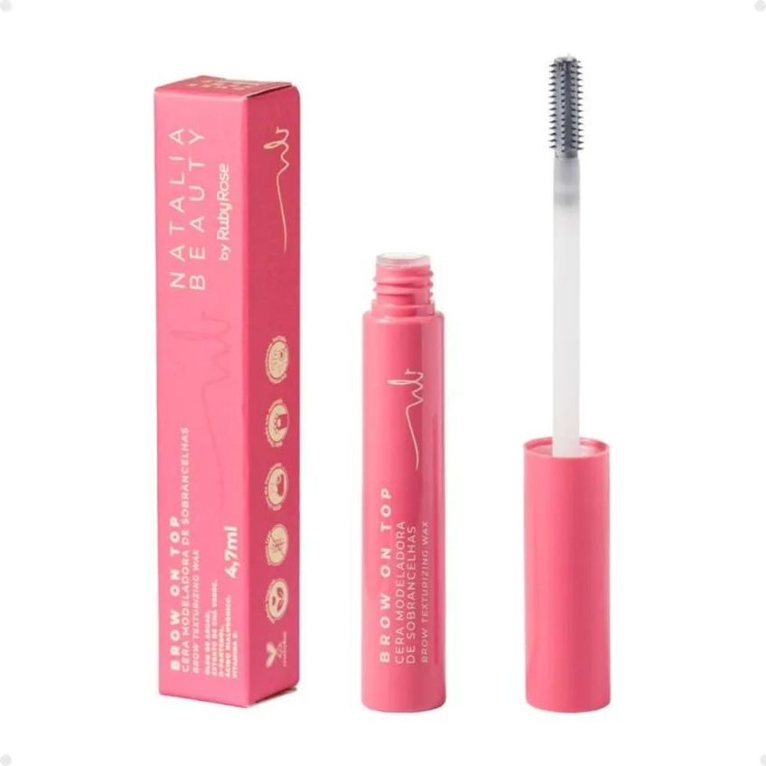Ruby Rose Natalia Beauty Cera Modeladora Brow On Top 5ml - imagem 3