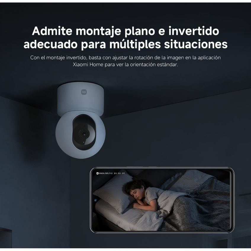 Câmera Inteligente Xiaomi Smart Camera C201 Full HD 1080p Wi-Fi 360° - imagem 3