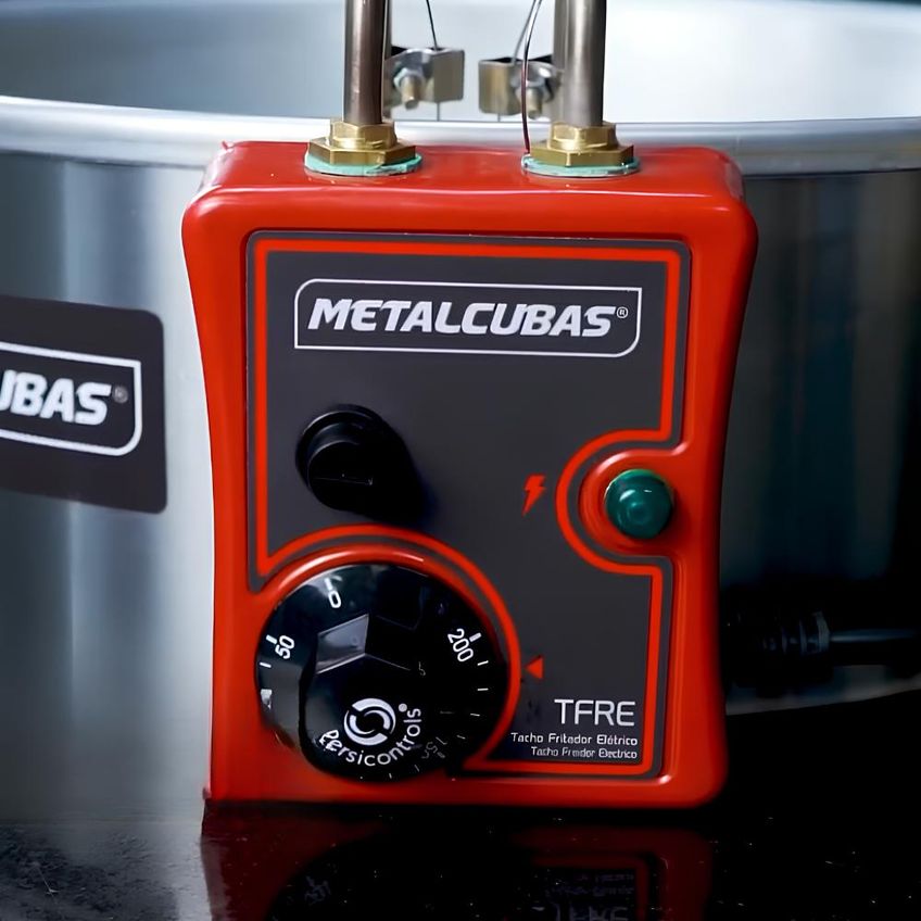 Tacho Fritador Elétrico A Óleo 5 Litros Comercial 3800w Trfe 5 220v Metalcubas 14567 - imagem 3