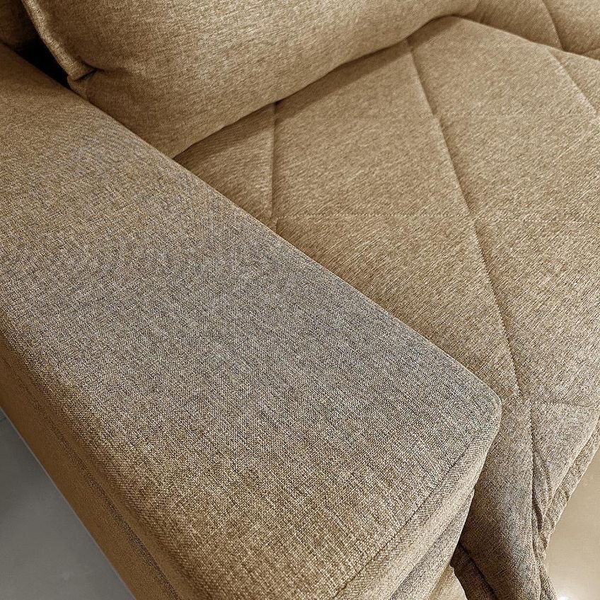 Sofá Tera Living 3 Lugares Reclinável 262cm Bege Linho - imagem 3