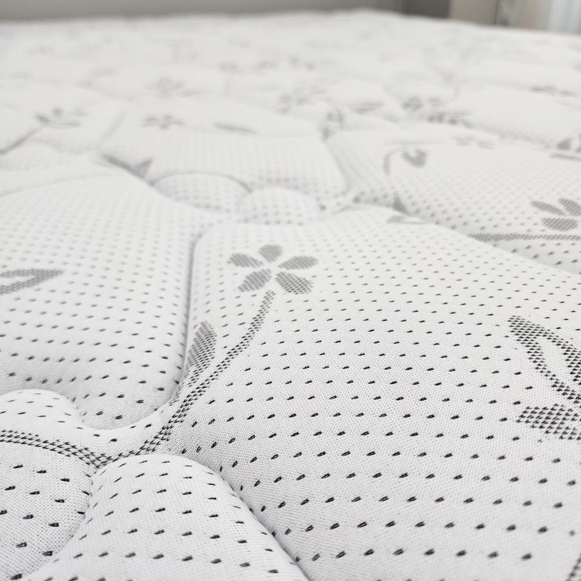 Colchão King Molas Ensacadas Miami D33 Com Base Branco Bom Pastor - imagem 4