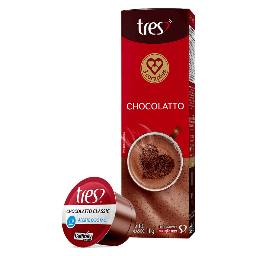Kit Máquina Luna Preta 110v + 40 Cápsulas Chocolatto 3 Corações - imagem 3
