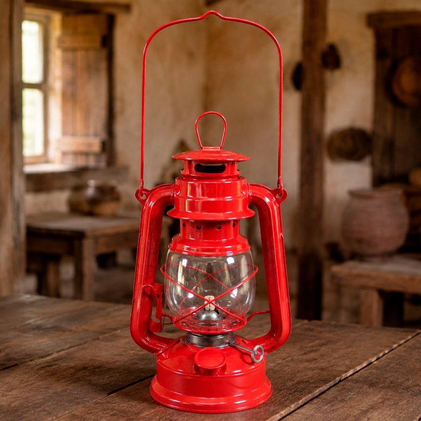 Lampião A Querosene Abajur Luminária Vintage Camping 200ml - imagem 2