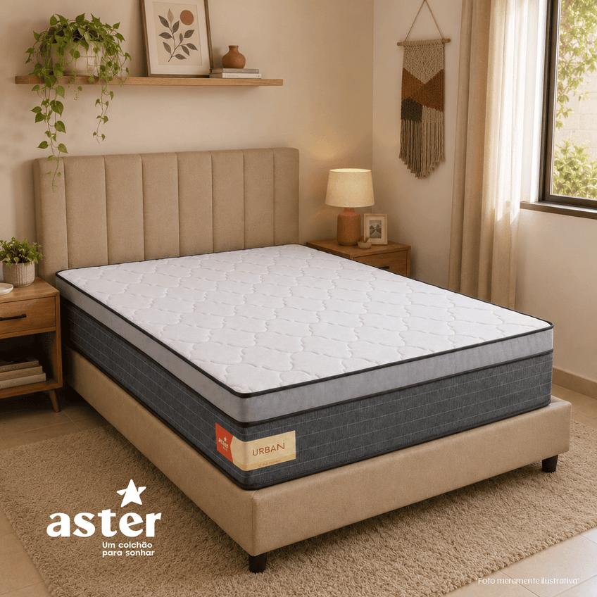 Colchão Urban Aster Casal Molas Ensacadas D28 138x188x30cm - imagem 3