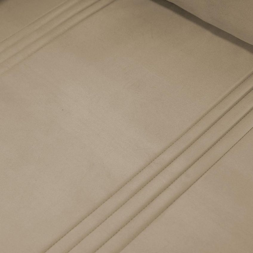 Sofá Retrátil Tesla 2,60m USB e Porta Copo Suede Bege - imagem 5