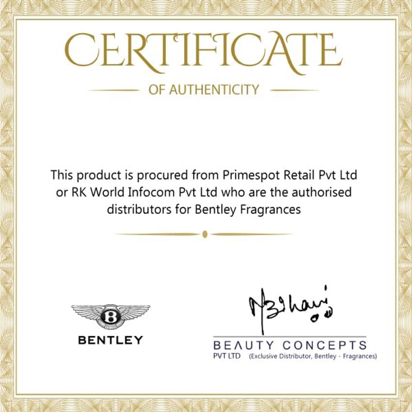 Perfume Bentley Silverlake Eau De Parfum 100ml Para Homens - imagem 4
