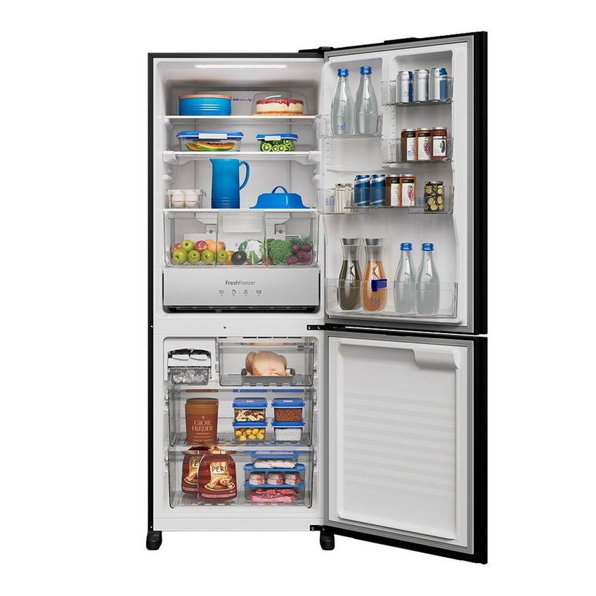 Refrigerador Panasonic 467 Litros NR-BB65GV7BC - Inverter Bottom Freezer Frost Free Black Glass Bivolt - imagem 3