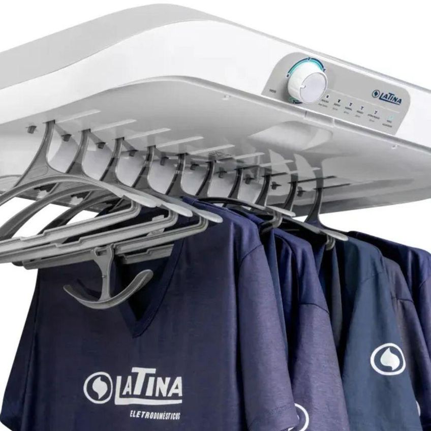 Secadora De Roupas Elétrica Piso Latina SR555 10kg Cinza 110V - imagem 3
