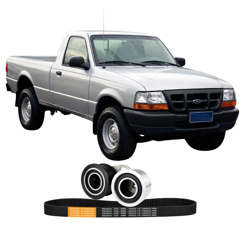 Kit Correia Dentada Tensor S10 Ranger 2.5 Maxion 1996-2000 - imagem 5