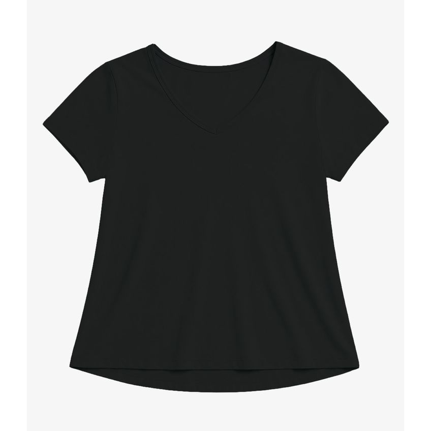 Blusa Feminina Básica Select Preto M - imagem 4