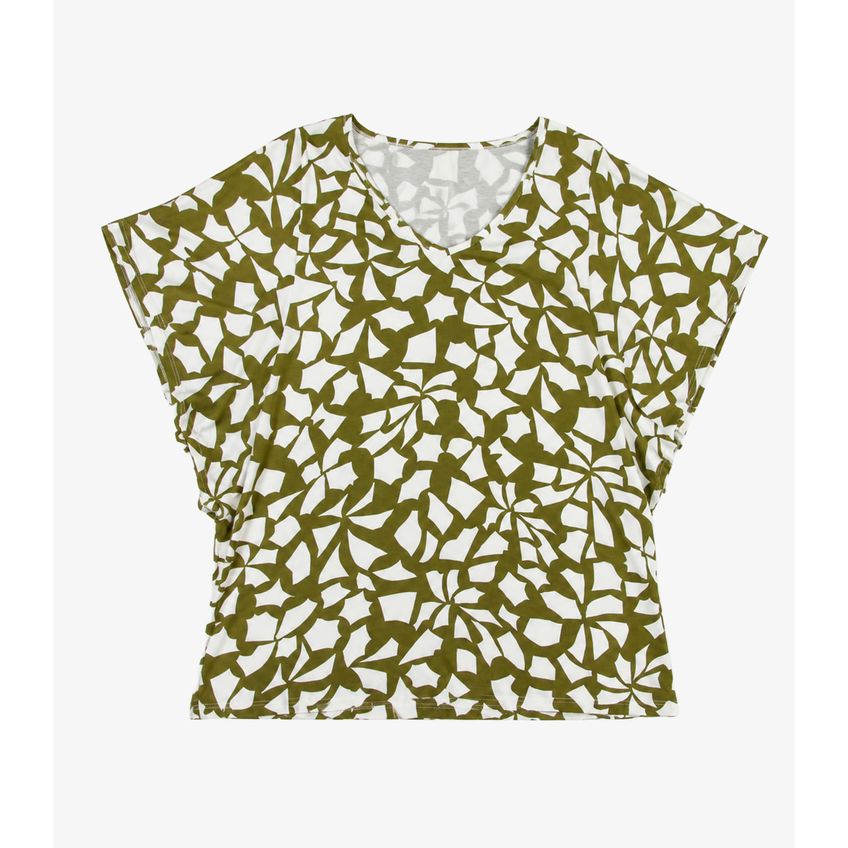 Blusa Feminina Infinita Cor Verde GG - imagem 4
