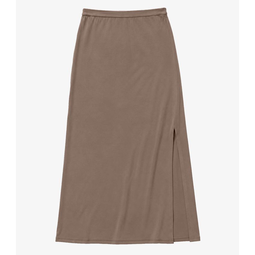 Saia Longa Feminina Select Marrom G - imagem 4